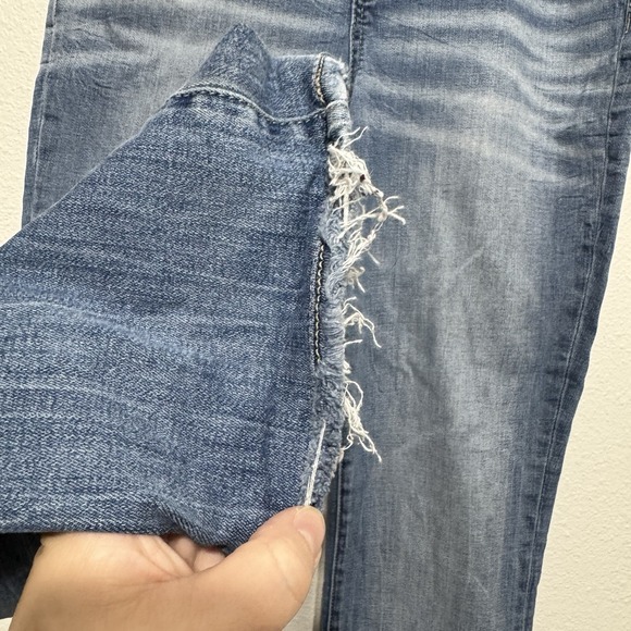 Buckle Black Jeans Women Size 34x32 Faded Blue Fit No. 53 Denim Bootcut - HEMMED - Picture 9 of 16